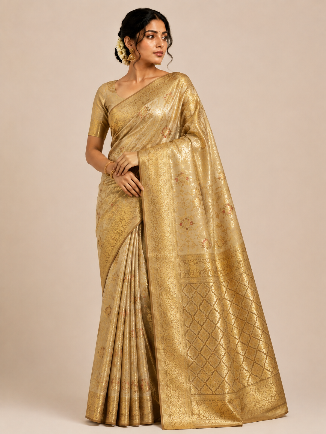 Everyday Cotton Saree - Blouse
